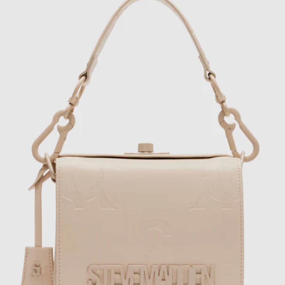 STEVE MADDEN KROME LOGO BAG BONE. Images color may deferent due to lighting